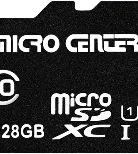 Micro Center 128GB Class 10 Microsdxc Flash Memory Card with Adapter for Mobile Device Storage Phone, Tablet, Drone & Full HD Video Recording - 80Mb/S UHS-I, C10, U1 (1 Pack)